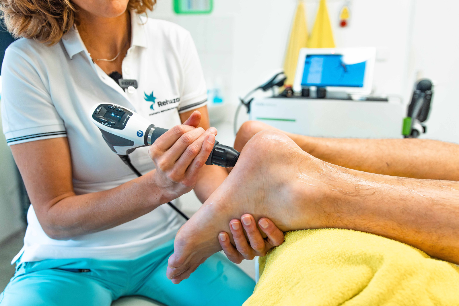 Léčba patní ostruhy – přístrojová terapie